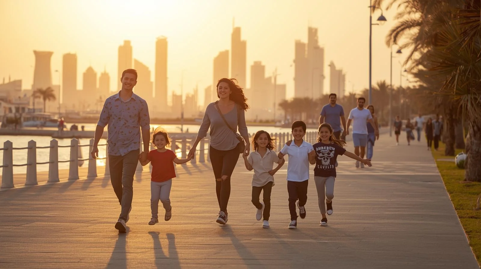 Familienleben in Abu Dhabi